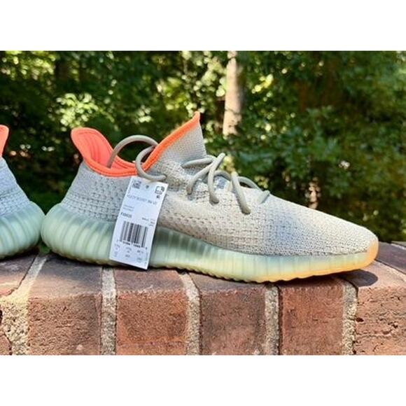 Adidas Yeezy Boost 350 V2 Desert Sage Mens Size 12 FX9035 NIB w/ COA main image 14